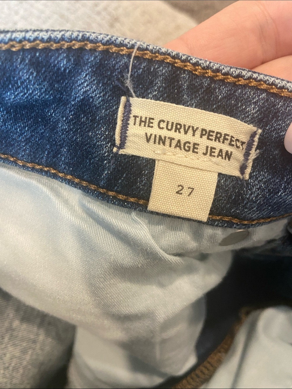 Madewell curvy perfect vintage jean - Picture 7 of 12